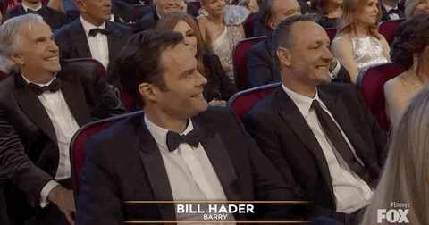 Bill Hader Clap GIF by Emmys