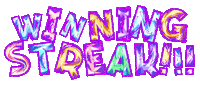 Winning Streak Win Sticker by iodisworld
