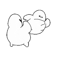 Angry Punch Sticker