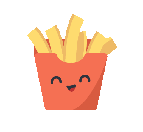 Happy Food Sticker by Daybreak