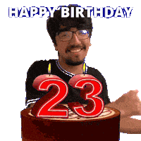 23Rd Birthday Sticker