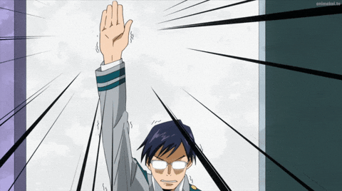 sinndimohammed giphyupload anime mha tenya iida GIF