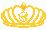 Princess Crown Sticker by Mustang Cheer