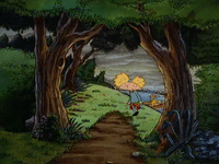 hey arnold nicksplat GIF