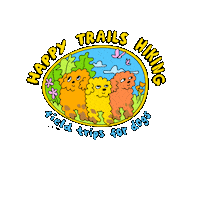 Happytrailshikingla dogwalker dogwalking hth adventuredog Sticker
