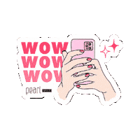 Nail Wow Sticker by Pearl Nails