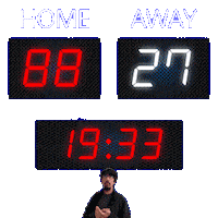 27 Away Sticker