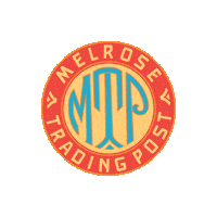 MelroseTradingPost logo la spinning los angeles Sticker