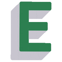 E Sticker by atelierm