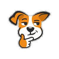 Dog Emoji Sticker by Lero Lero