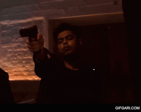 Fight Shooting GIF by GifGari