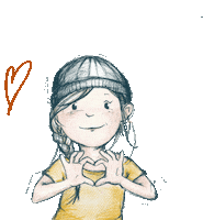 In Love Heart Sticker