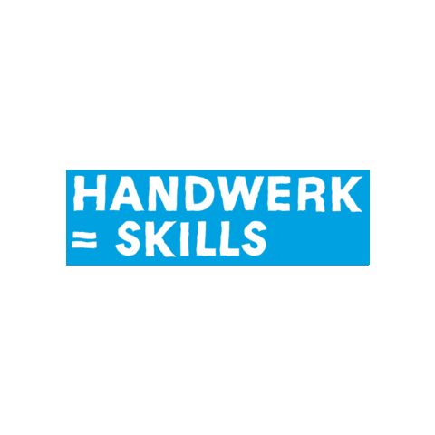 Skills Dashandwerk Sticker by #JAzubi