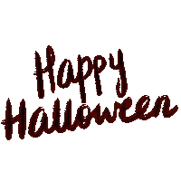 Scared Halloween Sticker