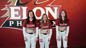 College Athletics Ncaa Softball GIF by Elon Phoenix