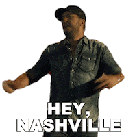 Nashville Tn Sticker by Luke Bryan