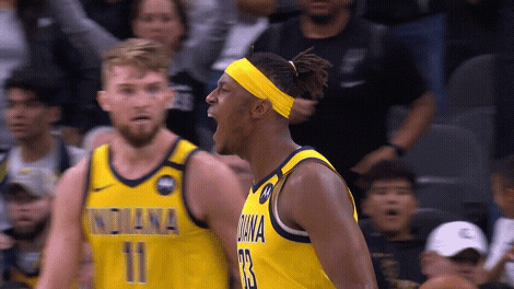 Excited Lets Go GIF by Indiana Pacers