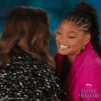 The Little Mermaid Hug GIF by Walt Disney Studios
