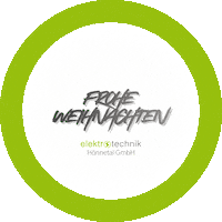 Frohe Weihnachten Sticker by WABRA TEC