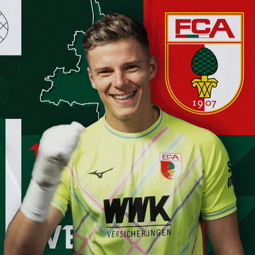 Celebration Yes GIF by FC Augsburg 1907