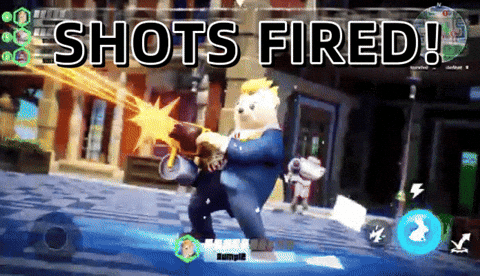 Shooting Shots Fired GIF by Party Icons