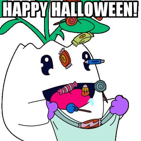 Trick Or Treat Halloween Sticker by Magic Eden