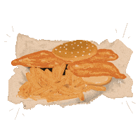 Friday Fish Fry Pittsburgh Sticker by Group Against Smog and Pollution