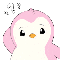 Question Mark What Sticker by Pudgy Penguins