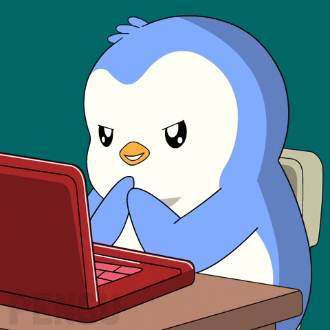 Work Plotting GIF by Pudgy Penguins