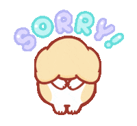 Sorry Sticker
