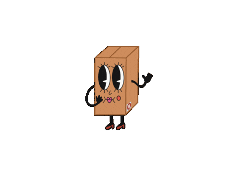 Girl Hello Sticker