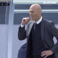 Real Madrid Coach GIF by ElevenSportsBE