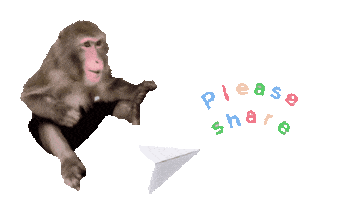 Fun Monkey Sticker