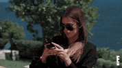 Keeping Up With The Kardashians Phone GIF by E!