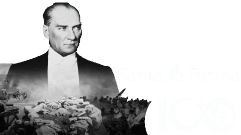 Mustafa Kemal Ataturk Sticker by Santa Farma Ilaç