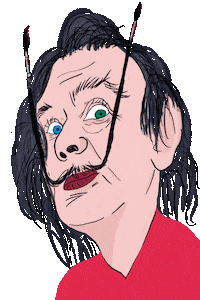 Modern Art Whatever Sticker