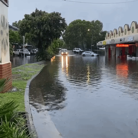 Streets Flood in Byron Bay as Torrential Rain Hits New South Wales North Coast