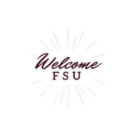 Gold Graduation Sticker by Florida State University