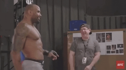 Yoel Romero Sport GIF by UFC