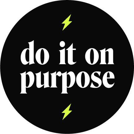 badasscareers badass bolt purpose lightning bolt Sticker