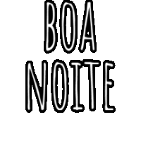Boa Noite Sticker by Paula Otti photography