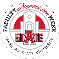 Appreciation Faculty Sticker by Arkansas State University