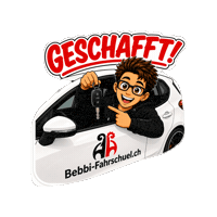 Basel Fahrschule Sticker by Bebbi-Fahrschuel.ch