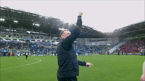 Irish Cup Celebration GIF by Cliftonville Football Club