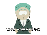Mayor What Would He Do Sticker by South Park