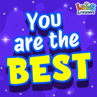 You Rock The Best GIF by Lucas and Friends by RV AppStudios