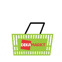Shopping Market Sticker by DekaMarkt