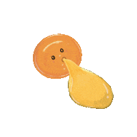 Eunice543200 breakfast egg egg yolk blissdreamhk Sticker