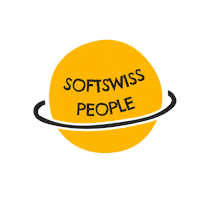 SOFTSWISS love team people global Sticker