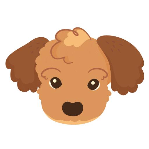 personedge giphyupload text puppy doggo Sticker